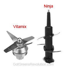 ninja vitamix blade comparison